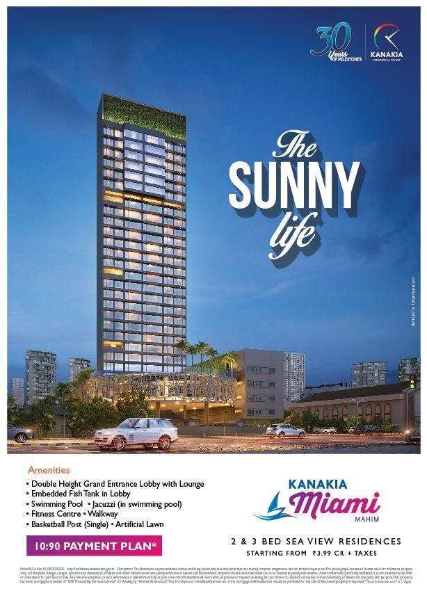 Live the sunny life at Kanakia Miami in Mumbai